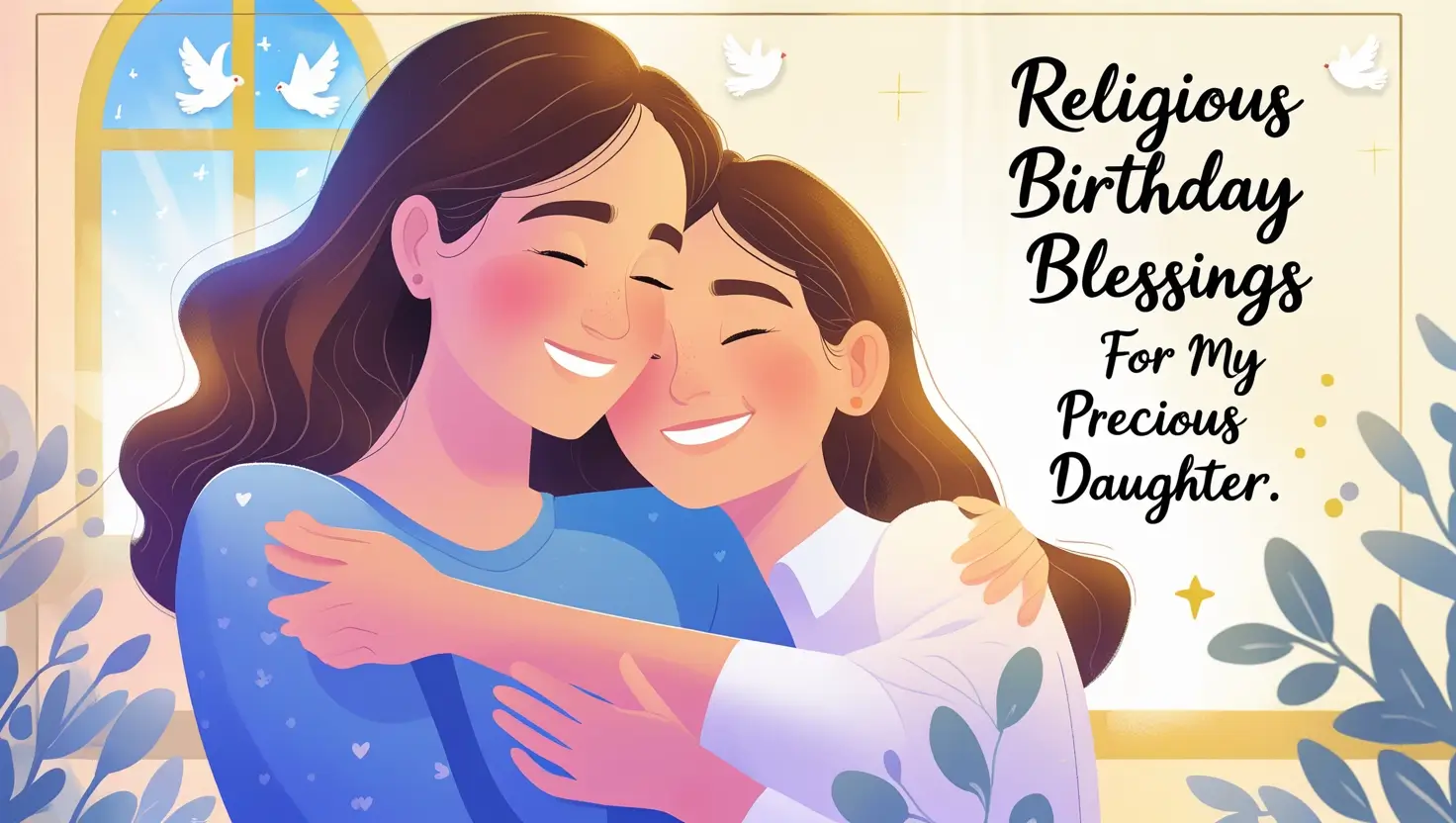 Religious Birthday Wishes for Daughter from Mother